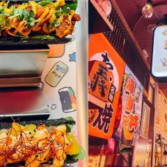 Délicieux sandwichs au nori et ambiance japonaise chez Noori Paris. Lanternes, néons et sourires adorables.