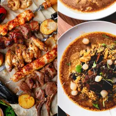 Brochettes et ragoût savoureux, une invitation au voyage culinaire dans un resto africain à Paris.