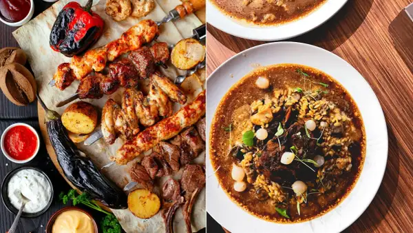 Brochettes et ragoût savoureux, une invitation au voyage culinaire dans un resto africain à Paris.